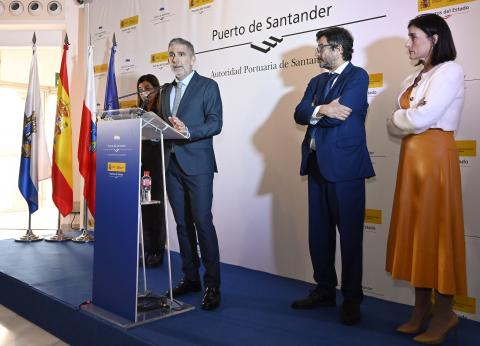 Intervención de César Díaz durante su toma de posesión