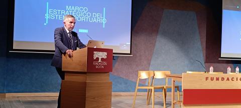 Intervención del presidente de la Autoridad Portuaria de Santander, César Díaz Maza