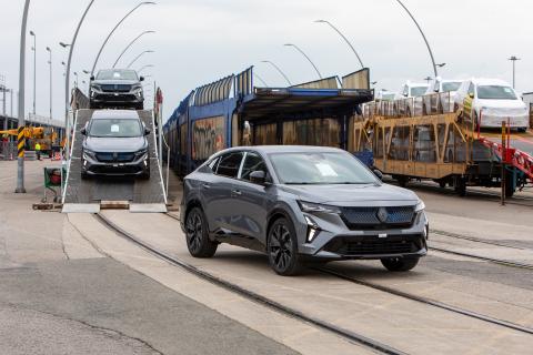 Tráfico de automóviles en el puerto de Santander