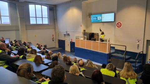 Visita al puerto de Santander