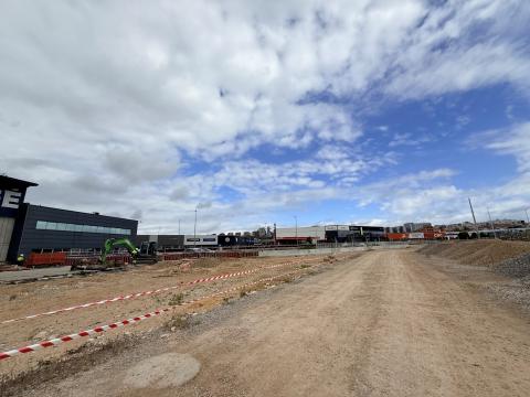 Obras para ampliar el recinto cerrado del Puerto con la incorporación de varias superficies logísticas del polígono de Wissocq 