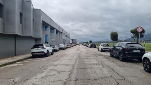 Vial sur polígono de Actimarsa