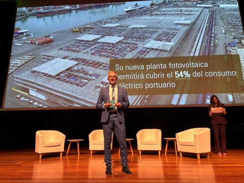 César Díaz recoge el premio Sustainability Actions 2026
